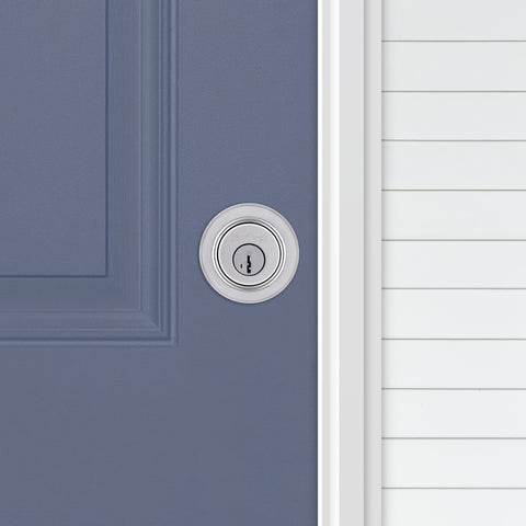Kwikset 660 Series Series 660M 26D SMT C Deadbolt, Traditional, 3 Grade, Keyed Key, Zinc, Satin Chrome, KW1 Keyway, 1/PK