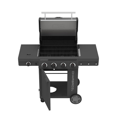 Char-Broil Performance Series 463351021 Gas Grill with Chef's Tray, 32,000 Btu/hr BTU, Liquid Propane, 4-Burner