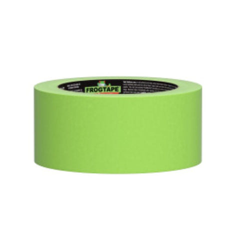 FrogTape 243104 Medium Strength Painter's Tape, 45 yd L, 1.88 in W, Washi Paper Backing, Green