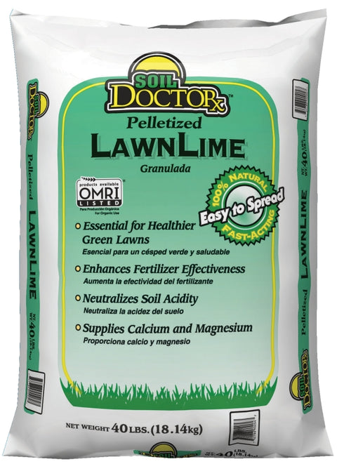 Oldcastle 54050860 Pelletized Lawn Lime, 40 lb Bag