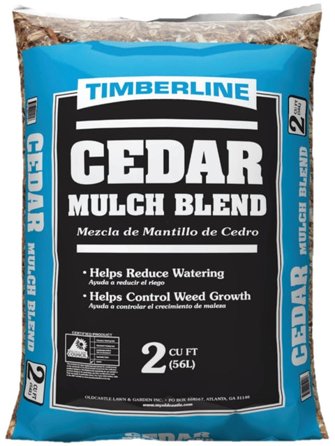 Timberline 52055477 Mulch, Brown, 2 cu-ft Bag