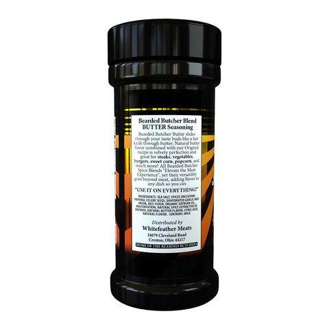 Bearded Butcher BB-4131 Seasoning, Solid, Butter Blend, 10.5 oz Can