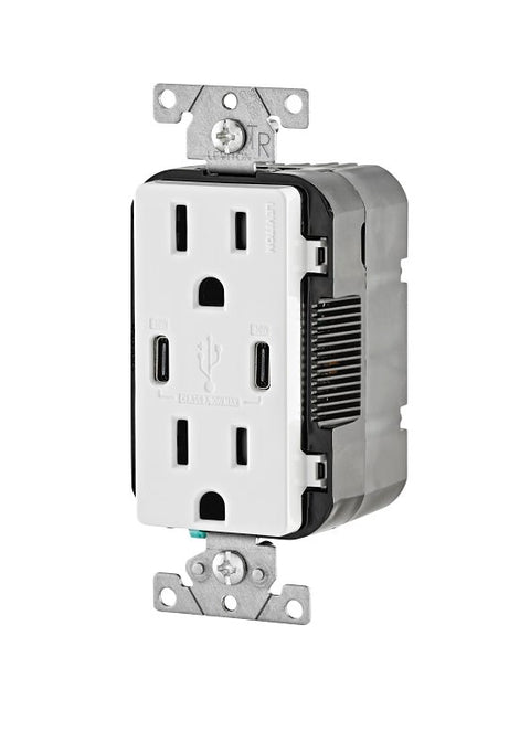 Decora PJ263-I Switch Wallplate, 4.88 in L, 3.13 in W, 3-Gang, Thermoplastic Nylon, Ivory