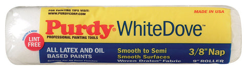 Purdy White Dove Dralon Paint Roller Cover 3/8 in. L x 9 in. W
