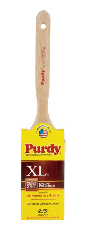 Purdy XL Series 2-1/2 in. W Flat Nylon Polyester Paint Brush
