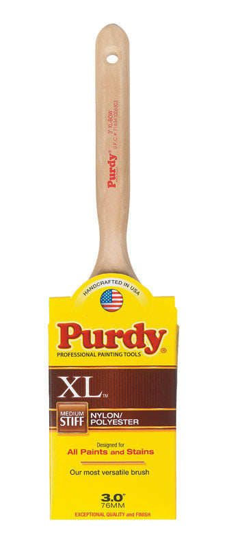 Purdy XL Series 3 in. W Flat Nylon Polyester Paint Brush