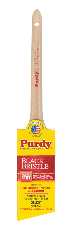 Purdy Adjutant 2 in. W Angle Black China Bristle Trim Paint Brush