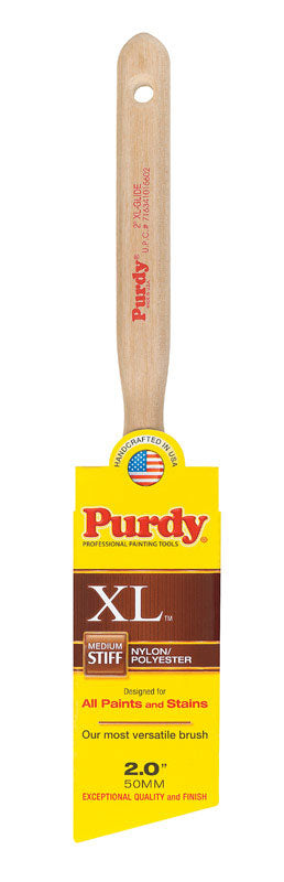Purdy XL Glide 2 in. W Angle Nylon Polyester Trim Paint Brush