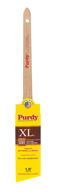 Purdy XL Dale 1-1/2 in. W Angle Nylon Polyester Trim Paint Brush