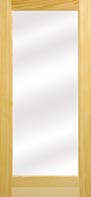 30 in. x 80 in. 1 Lite French Exterior Door – Shell Lumber and Hardware