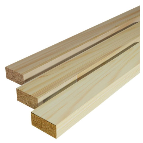 1 x 2, Pine, No Grade, Pressure Treated (SBX), Surfaced on 4 Sides