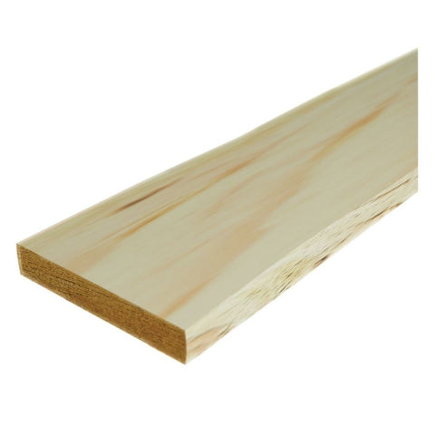 1 x 6, Spruce, No. 2, Kiln Dried, Surfaced on 4 Sides