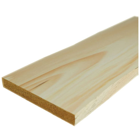 1 x 8, Spruce, No. 2, Kiln Dried, Surfaced on 4 Sides