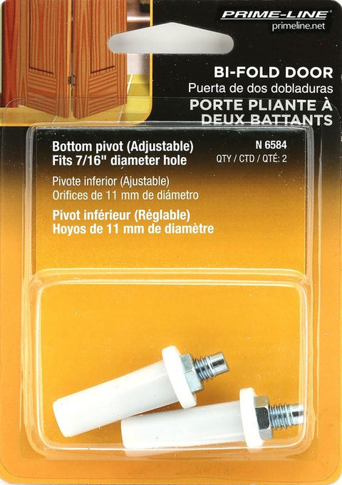 Prime-Line N 6584 Door Pivot, 30 lb, Nylon