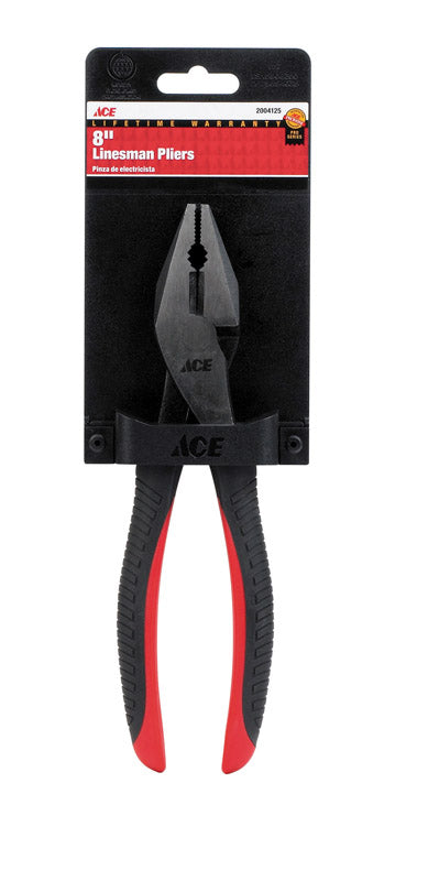 Ace 8 in. L Linesman Pliers
