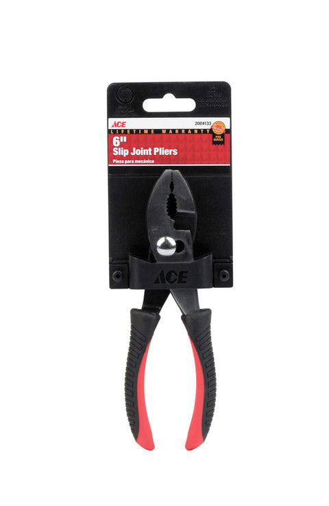 Ace 6 in. L Slip Joint Pliers