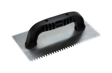 Marshalltown Nu-Pride Steel U Notched Trowel 9 in. L x 4 in. W