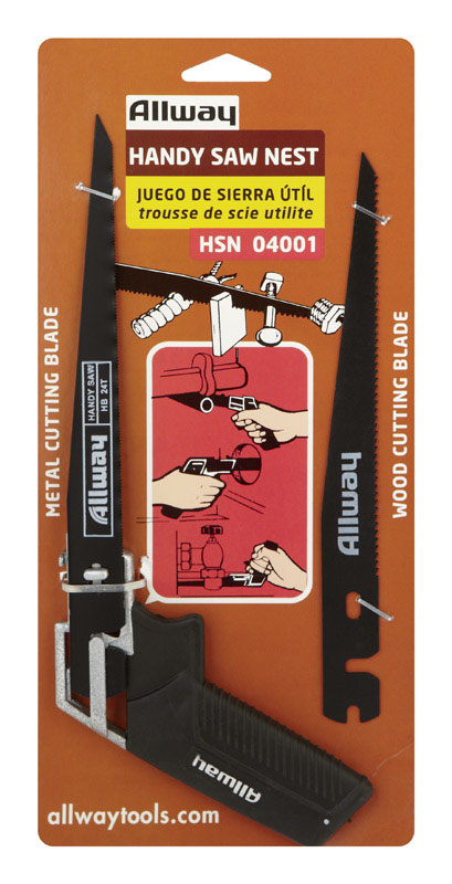 Allway Hand Saw 7-1/2 in. L Plastic Handle