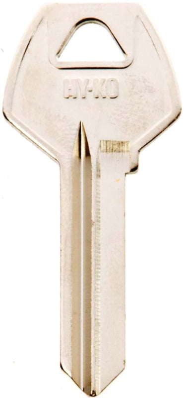 Hy-Ko 11010CO89 Key Blank, Brass, Nickel, For: Corbin Russwin Cabinet, House Locks and Padlocks, Pack of 10