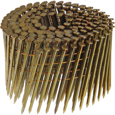 Grip-Rite 2-3/8 in. L Wire Coil Bright Framing Nails 15 deg 3000 pk