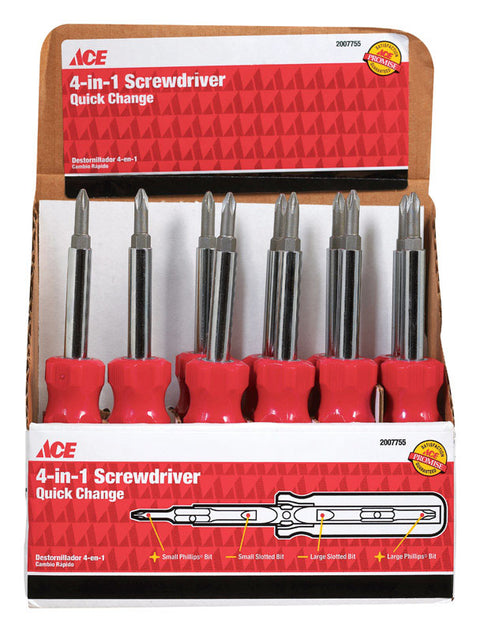 Ace 4 in 1 Screwdriver