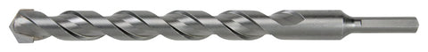 Irwin 1 in. X 12 in. L High Speed Steel Masonry Drill Bit Straight Shank 1 pc