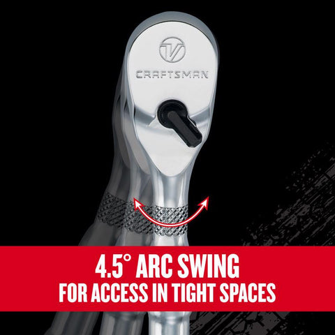 Craftsman V-Series 1/4 in. drive Ratchet 80 teeth