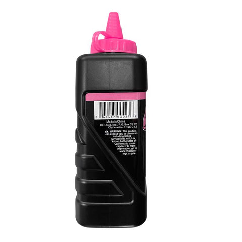 CE Tools 10 oz Standard Extreme Visibility Marking Chalk Fluorescent Pink 1 pk