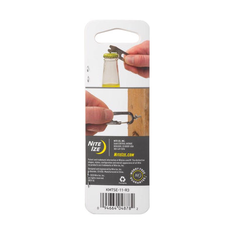 Nite Ize Doohickey Stainless Steel Silver Multi Key Tool, Pack of 6