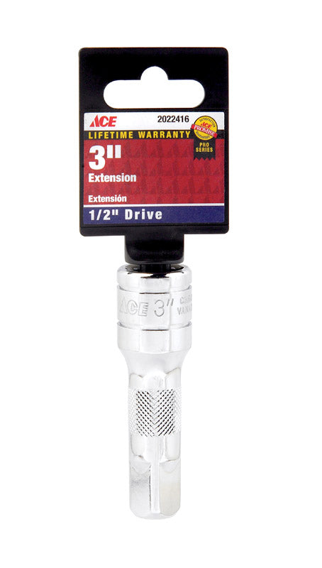 Ace 1/2 in. Drive 3 in. L Extension Bar