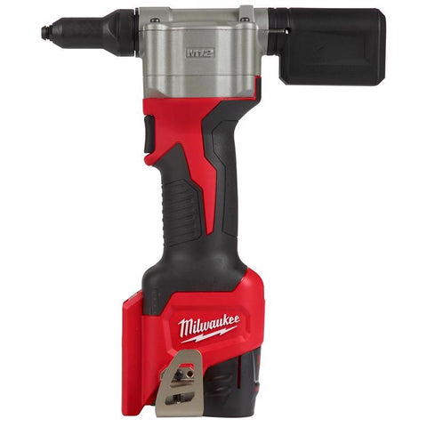 Milwaukee M12 Stainless Steel Rivet Tool Kit Black/Red 3 pc