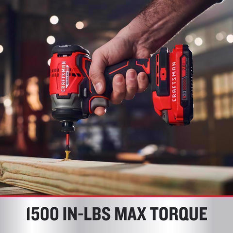 Craftsman V20 BRUSHLESS RP Cordless Brushless 2 Tool Combo Kit