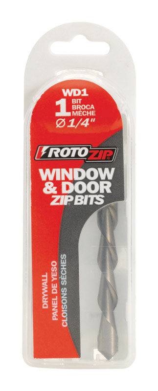 Rotozip Steel Window/Door Zip Bit 1 pk