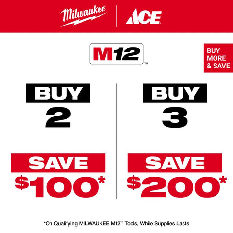 Milwaukee M12 FUEL 3/8 in. Cordless Brushless Impact Wrench Tool Only