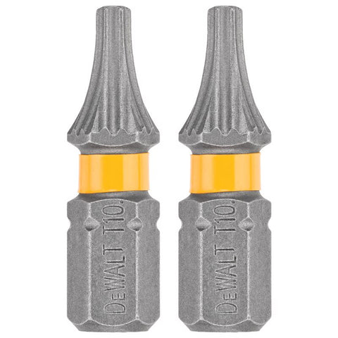 DeWalt Max Fit Torx #10 X 1 in. L Screwdriver Bit Set Steel 2 pk