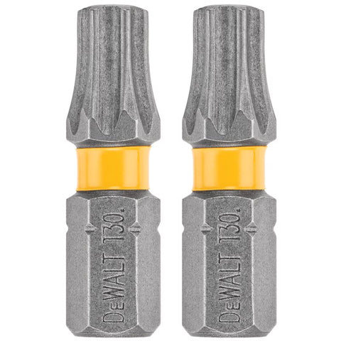 DeWalt MAXFIT Torx #30 X 1 in. L Screwdriver Bit Steel 2 pk