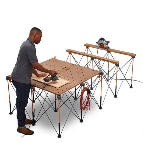 Bora Centipede 48 in. L X 24 in. W X 0.7 in. H Workbench Table Top 2000 lb. cap.