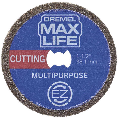 Dremel EZ Lock 1-1/2 in. X 1.5 in. L X 0.039 in. W Diamond Round Cutting Wheel 1 pk