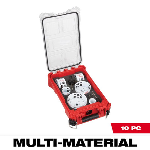 Milwaukee Hole Dozer Bi-Metal Hole Saw Kit 10 pk