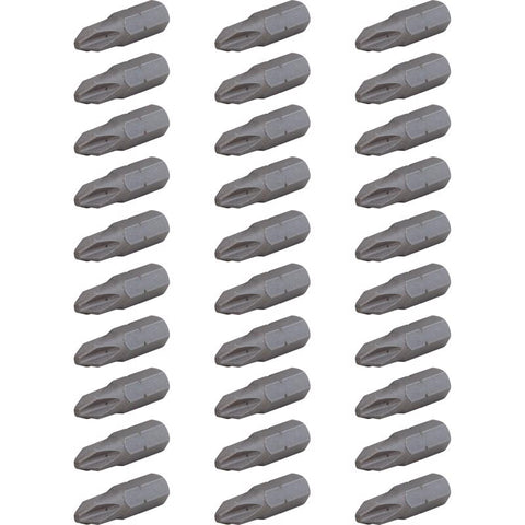 Craftsman Phillips #2 in. X 1 in. L Screwdriver Bit Set High Speed Steel 30 pc