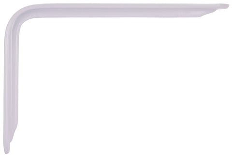 ProSource 25221PHL-PS Magnum Shelf Bracket, 90 lb/Pair, 12 in L, 8-1/4 in H, Steel, White, Pack of 20