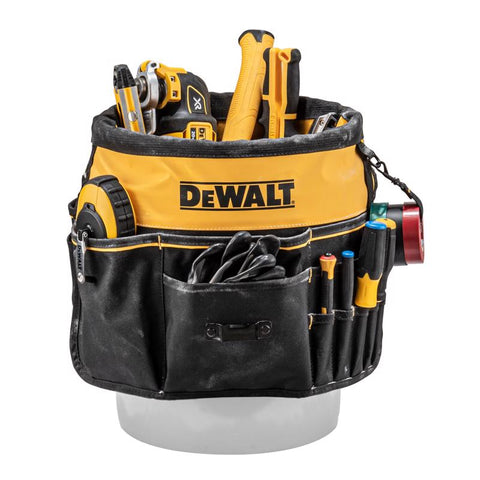 DeWalt Bucket Organizer Ballistic Polyester 37 compartments Black/Yellow