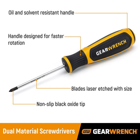 GEARWRENCH T10 Sizes X 4 in. L Torx Screwdriver 1 pk
