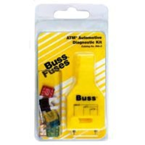 Bussmann DIA-2 Diagnostic Assortment Kit, Fast-Acting Fuse, 32 V, 2 to 30 A, 1 kA Interrupt