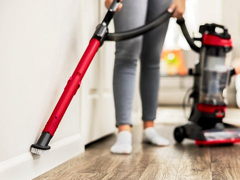 Bissell CleanView 1831 Vacuum Cleaner, Multi-Level Filter, 25 ft L Cord, Samba Orange