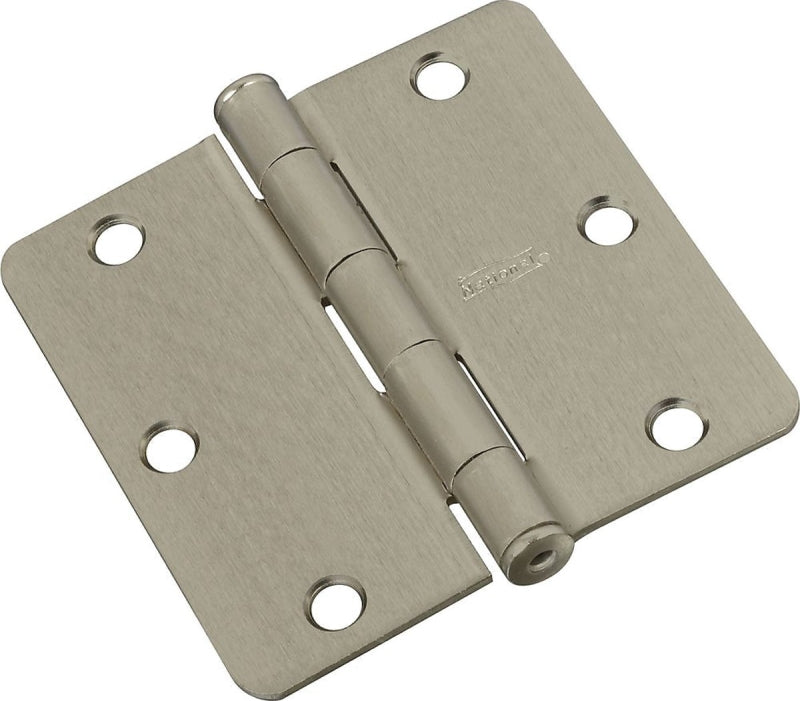 National Hardware N830-247 Door Hinge, 3 in H Door Leaf, 3 in L x 3in ...