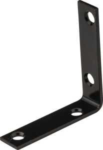 National Hardware 115BC Series N266-484 Corner Brace, 3-1/2 in L, 3/4 in W, Steel, 1/8 Thick Material, Pack of 10