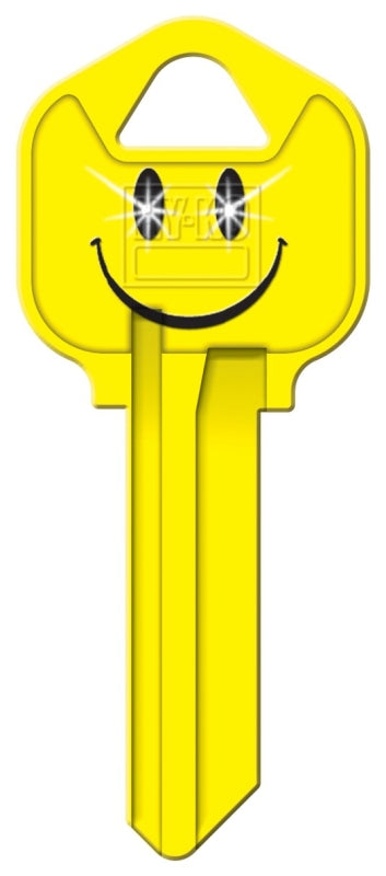 Hy-Ko 16005KW1-16 Key Blank, Brass, Nickel, For: Kwikset KW1 Keyways, Pack of 5