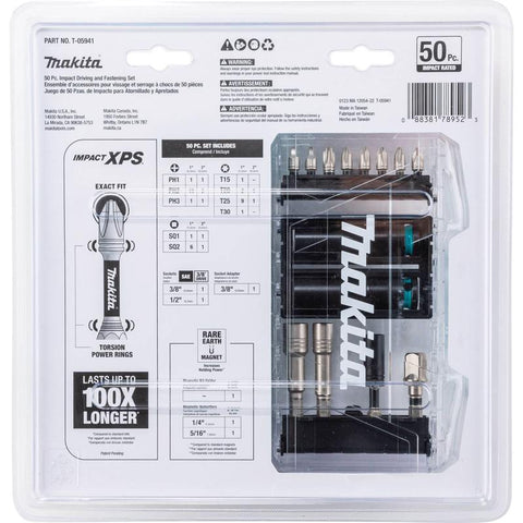 Makita Impact XPS Hex Combo Bit Set 1 pk
