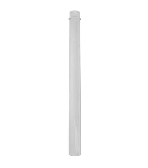 Hb&G 45104 Column, 9 ft H, Round, Tapered, Fiberglass Reinforced Polymer, White